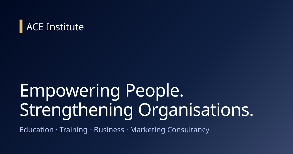 Contact ACE Institute | ACE Institute